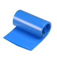 thumbnail image 1 of Unique Bargains Tubes Rétractables à la Chaleur en PVC Bleu 100mm Plat 2m pour Gros Pack de Batteries, 1 of 5