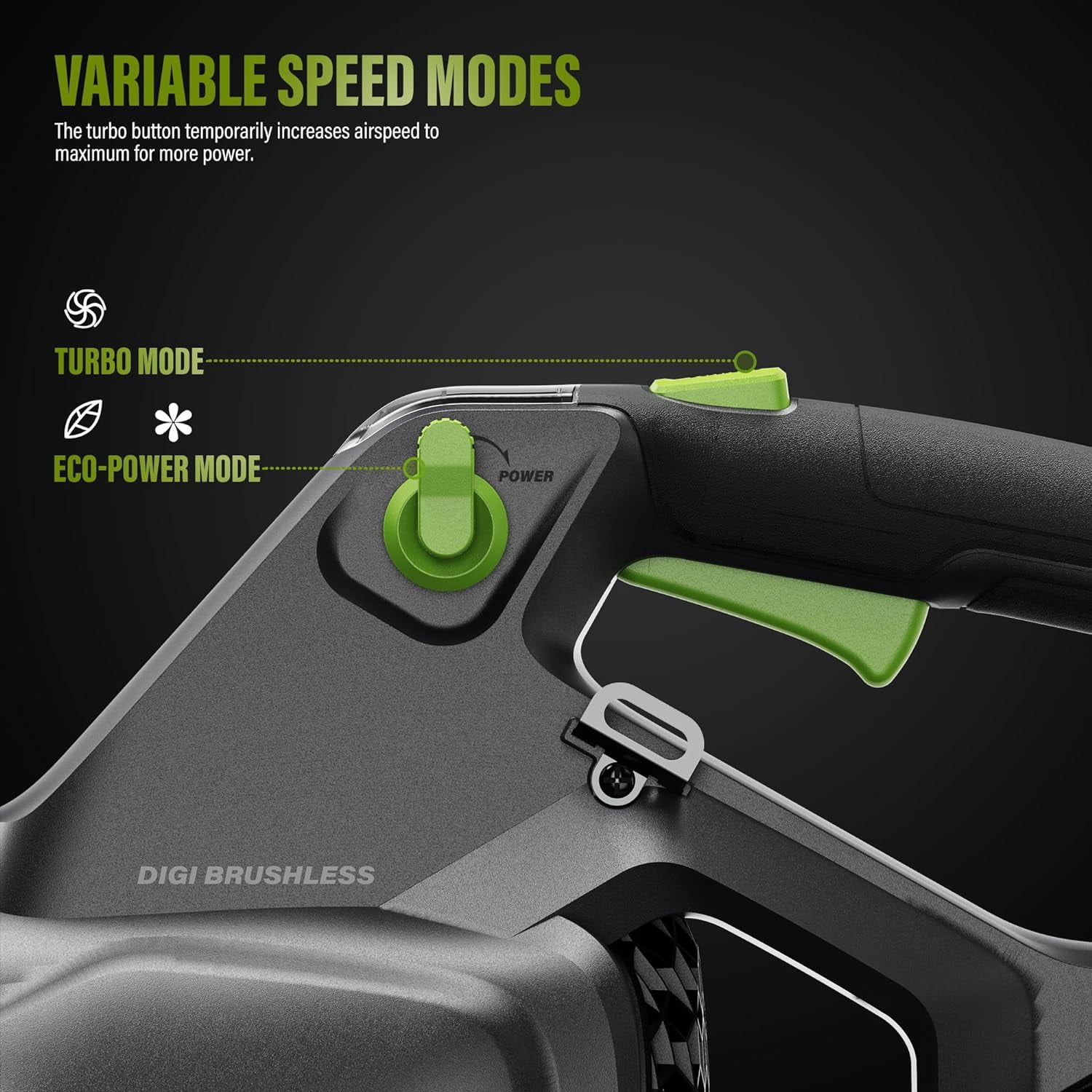 SUNTEK 40V 650CFM Cordless Leaf Blower with 4.0Ah Battery and Rapid Charger, IOT and APP Connection