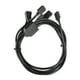 thumbnail image 1 of Divisor ARGB de 58 cm/22,8 pulgadas Cable de distribución flexible de 3 pines y 5 V Accesorio de cobre estañado 1 a 5, 1 of 8