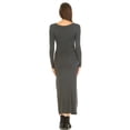 thumbnail image 1 of White Mark Robe Maxi de Maternité à Manches Longues pour Femmes, 1 of 2
