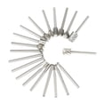 thumbnail image 3 of Anself 20Pcs 3Mm Shank Hss Cnc Rotary Burrs Set Tools File Milling Cutter Engraving Bits For Drilling Woodwork Electric Grinding Accessories, 3 of 7