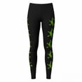 thumbnail image 5 of Halloween Leggings for Women Elastic High Waist Spooky Print Lifting Tights Pants Workout Yoga Pants, 5 of 5