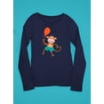 thumbnail image 3 of Monkey With A Balloon Long Sleeve Toddler -Image by Shutterstock,  3 Toddler, 3 of 4