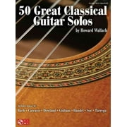 Cherry Lane 50 Great Classical Guitar Solos Guitar Series Softcover