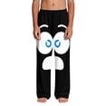 thumbnail image 4 of Kids Boys Girls Joggers Scared Face Cartoon Print Stretchy Cotton Sweatpants for Kindergarten School Wear, 4-13Y, 4 of 9