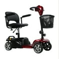thumbnail image 3 of Limorve 4-Wheel Mobility Scooter with Basket, Long-Range Electric Scooter for Seniors (20-Mile) as show US Plug, 3 of 10