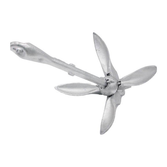 Boat Fittings Polished Stainless Steel Grapnel Anchor. Claw Anchor. Folding Anchor,Anchor Grapnel Anchor Docking Hardware For Marine ,Easy to Install