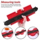 thumbnail image 4 of Regla duradera para carpintería calibre alfombras para pisos de carpintería baldosas de ensamblaje ANGGREK Otros, 4 of 8