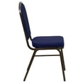 thumbnail image 4 of Bowery Hill Crown Back Banquet Stacking Chair in Blue, 4 of 6