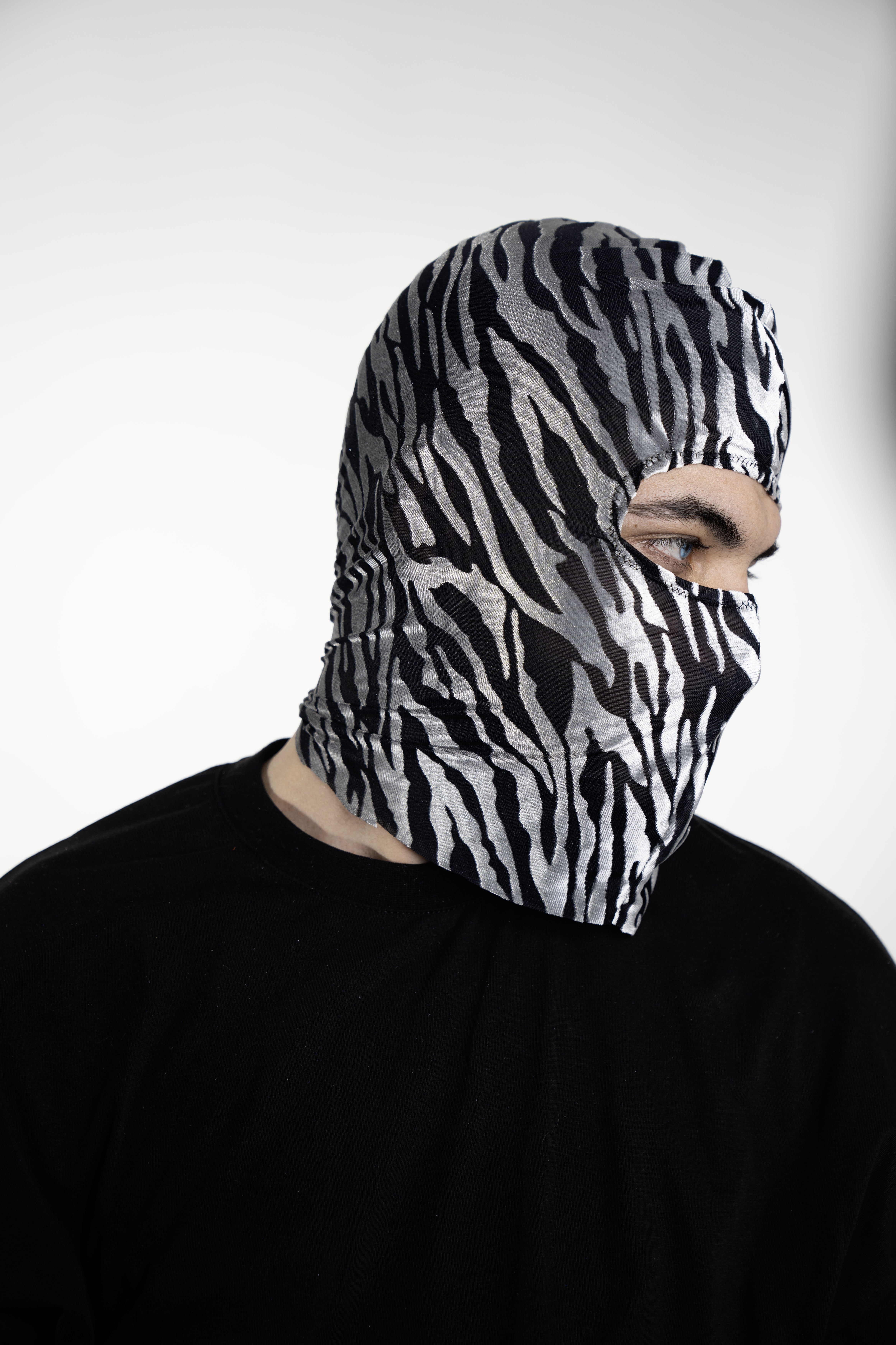 Zebra Print Ski Mask & Balaclava