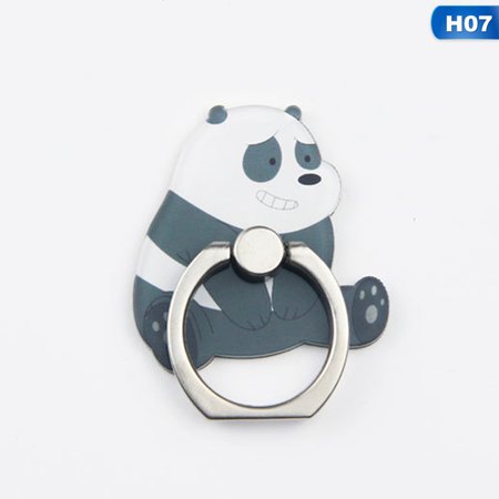 KABOER 2019 Mobile Phone Stand Holder Cartoon Finger Ring Smartphone Cute Animal Bear Panda Holder Stand For All (Best International Smartphone 2019)