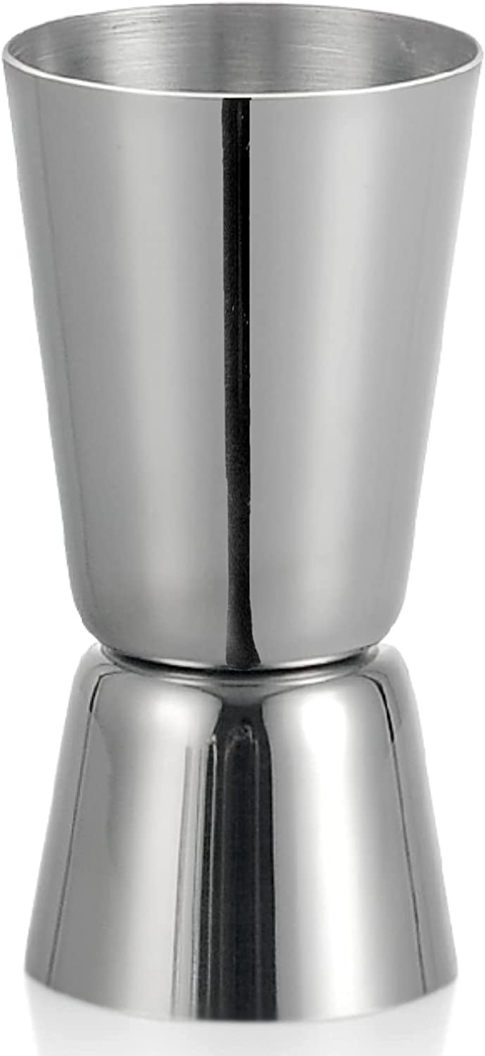 Measure 25ml 50ml, Stainless Steel Double Jigger, Alcohol Gin Jigger