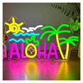 thumbnail image 1 of Letrero De Neón De Palmera Para Bar Tiki, Pub, Hotel, Tienda, Cueva De Hombre, Decoración Para Fiesta En La Playa 30.5x44cm, 1 of 4