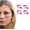 Pink, variant on BLSTK Athletics Eye Black Temporary Tattoos - Smudge-Free, Easy Removal | 4 Pairs with Wipes Included | Blue Star Smear