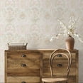 thumbnail image 5 of Tempaper Bohemia Yellow Damask Removable Peel and Stick Wallpaper, 20.5" x 16.5', 5 of 6