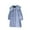Blue-3, variant on qolati Winter Coats for Women 2023 Long Sleeve Button Down Open Front Fleece Cardigan Jacket Soft Warm Lapel Collar Fuzzy Trench Coat Outerwear