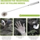 thumbnail image 3 of Herramienta de extracción de malezas con asa, herramienta manual de deshierbe para jardín, extractor de deshierbe portátil, deshierbe de jardinería, tirón de deshierbe para patio (cabezal de flor de, 3 of 3
