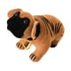 thumbnail image 4 of Estatua de perro con cabeza meneante, figurita decorativa, artesanías, accesorios creativos y bonitos para automóviles. Marrón, 4 of 9