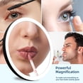 thumbnail image 4 of Espejo de aumento iluminado Suupvaor de 6 pulgadas, 10 x recargable, 4 of 8