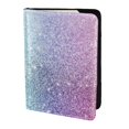 thumbnail image 2 of Pofeuu Beautiful Glitter Print Travel Document Organizer Passport Holder Men Women for Family (6.5 in x 4.5 in),Wallet Holder Credit Card Clutch Bag Case, 2 of 5