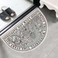 thumbnail image 2 of Youkk Bathroom Rugs Water Absorbent Floor Bath Mat Carpet Flower Semicircle 40x60cm 1Set, 2 of 6