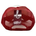 thumbnail image 3 of Dr Pepper Soda Men's Officially Licensed Retro Vintage Logo Foam Trucker Hat Cap (Red), 3 of 4