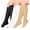 Black White Beige, variant on 3 Pairs Plus Size Open Toe Copper Compression Socks for Women & Men Circulation 20-30 mmHg - Better Blood Flow, Swelling , Best Support for Medical, Running, Nursing