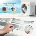 thumbnail image 6 of Flamemore Air Conditioner 18000 BTU Mini Split AC/Heating System, 19 SEER2, 900 Sq.ft Coverage, 208-230V, 6 of 10