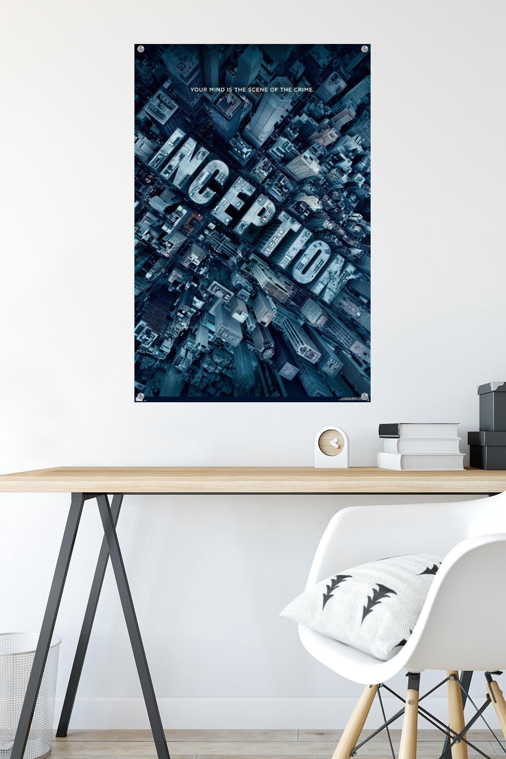 Inception - One Sheet Wall Poster with Pushpins, 22.375" x 34"
