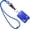 Royal Blue, variant on Specialist ID Vertical Top Load Three Card Badge Holder - Hard Plastic with Heavy Duty Breakaway Lanyard w Quick Release Metal Clip & Key Ring (One Holder / 3 Cards Inside) (Black)