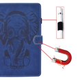 thumbnail image 3 of Dteck Flip Case For Samsung Galaxy S6 Lite 10.4 inch 2020 Model SM-P610 / P615 with S Pen Holder, Slim PU Leather Folio Stand Case With Built-in Card Slots / Anti-Slip Strap, Blue, 3 of 9
