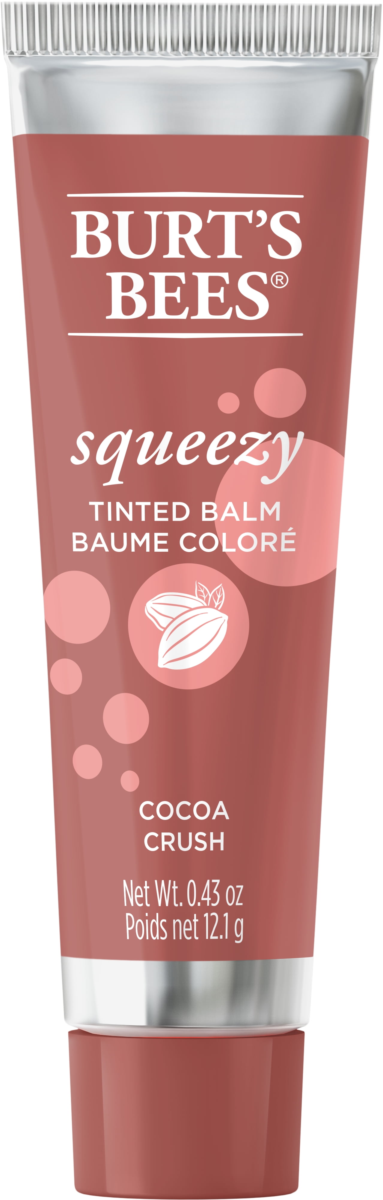 Burt's Bees 100 Natural Origin Squeezy Tinted Lip Balm, Enriched With