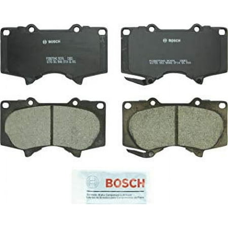 Bosch QuietCast Ceramic Brake Pad Set Fits select: 2014-2017 CHEVROLET SILVERADO, 2014-2017 GMC SIERRA