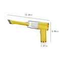 thumbnail image 3 of Car Vacuum High Suction Power 15000 PA Brushless Motor 3 in 1Wireless Handheld Vacuum Cleaner Mini Vacuum for Car Cordless Rechargeable Portable Vacuum for Men Women Vehicle Home Keyboard Yellow, 3 of 6