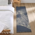 thumbnail image 6 of Cat in Blue Runner Rug Machine Washable Area Rugs Carpet Non Slip Entryway Mat for Bedroom Entryway Front Door, 6 of 7