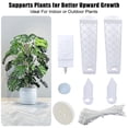 thumbnail image 3 of Postes de musgo autorriegos para plantas trepadoras de interior. Kit de estacas de soporte en forma de D. Estaca de soporte semi-monstera para plantas de interior., 3 of 8