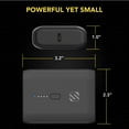 thumbnail image 6 of Scosche PB10PD-SP GoBat™ 10K Compact 10K mAh Dual-Port Power Bank, Black, 6 of 6