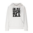 thumbnail image 4 of WEAIXIMIUNG Sweatshirts pour Femmes Tendance Zip Mode Féminine Imprimé à Capuche Manches Longues Patchwork Hoodie, 4 of 4