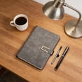 thumbnail image 6 of Tuvgenk Subject Notebook Square Gray 9.1 x 9.1 in Journal No Bleed Solid Color Travel Diary for Meetings School and Office Use, 6 of 6