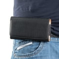 thumbnail image 6 of Premium Belt Clip Holster Phone Cover for Men, Strong Durable Magnetic Closure Belt Loop Carrying Case for 6.5 inch Phones, 6 of 6