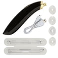thumbnail image 5 of Trubeauty - Microderm Rechargeable Blemish System Reduce Pores Extractor Tools 5-Head - Black 1-Pack, 5 of 5