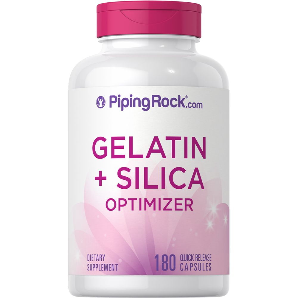 Gelatin Capsules 540mg 180 Powder Capsules Plus Silicon Optimizer