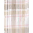 thumbnail image 3 of The Children's Place Boys Short Sleeve Plaid Poplin Button Up Shirt, Sizes XS-XXL, 3 of 3