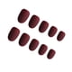 thumbnail image 2 of Prensa mate de cabeza redonda Qarigey 24 piezas en las uñas DIY acrílicas artificiales Juegos de manicura 7 café oscuro, 2 of 4
