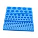 thumbnail image 2 of Caja de almacenamiento para fresas, dispensador de brocas, estuche multifuncional, caja de herramientas azul, 2 of 9