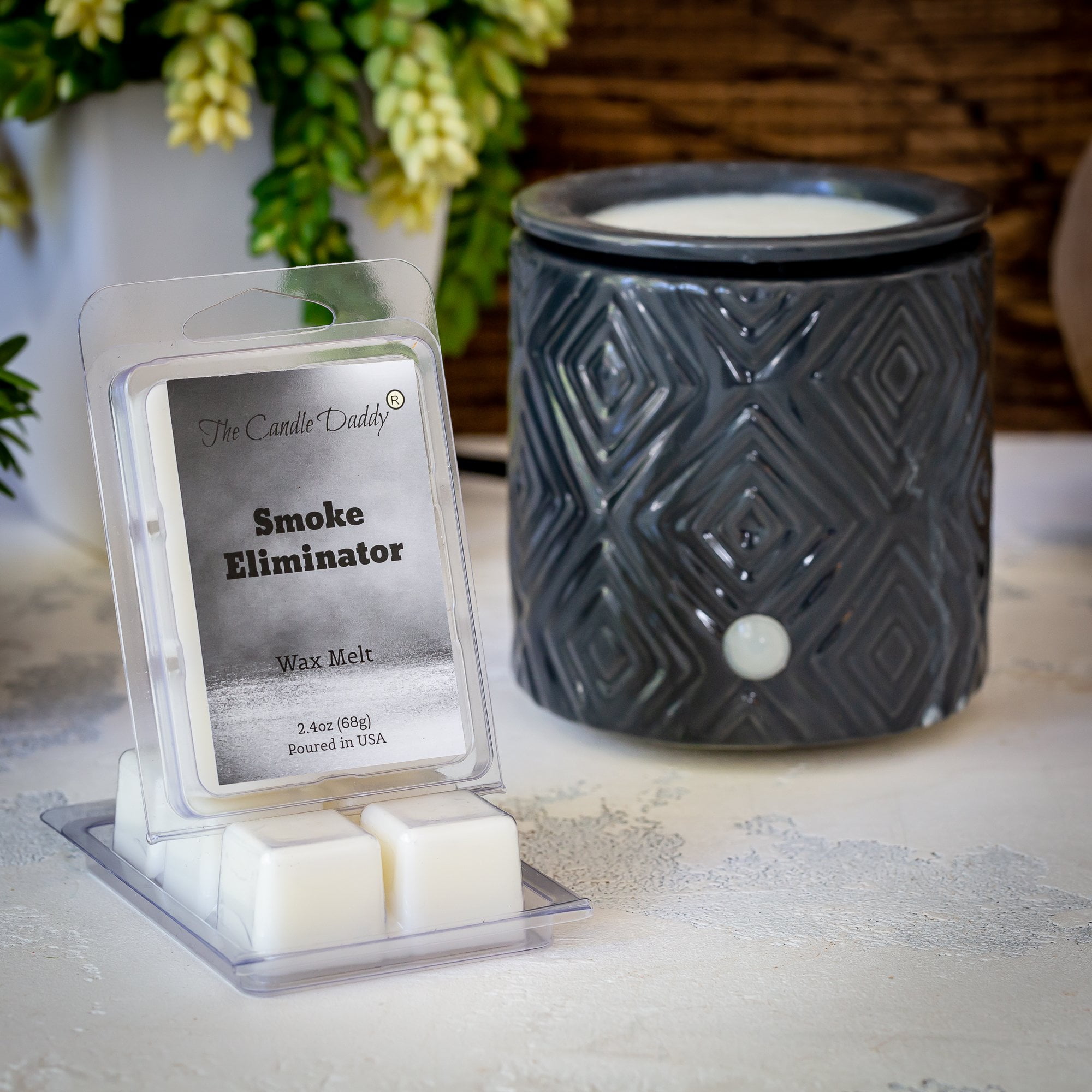 5 Pack - Smoke Eliminator Scented Wax Melt Cubes - 2 Oz x 5 Packs = 10 Ounces