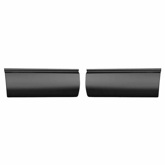 Rear Door Skin - PAIR. Fits 02-08 Dodge Ram 1500 Pickup Truck Crew Cab, 03-09 Dodge Ram 2500 Pickup Truck Crew Cab, 03-09 Dodge Ram 3500 Pickup Truck Crew Cab