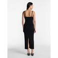 thumbnail image 2 of No Boundaries Ribbed Strappy Maxi Dress, Women's and Women's Plus XXS-4X, 2 of 4