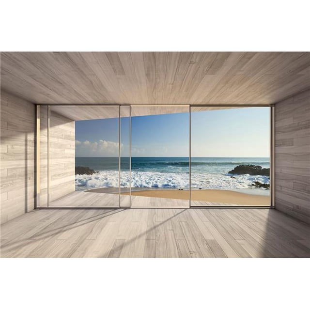 Dimex MS-5-0042 Grande Fenêtre Murale&44; Couleur Multi