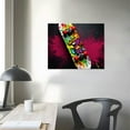 thumbnail image 3 of Nawypu  Graffiti Wall Art for Living Room, Canvas Wall Decor for Bedroom, Skateboard Print Painting above Bed, Stretched and Framed Ready to Hang Artwork, 3 of 4